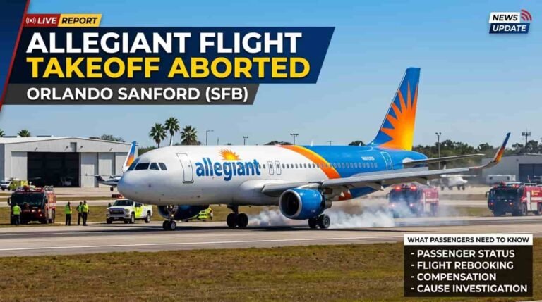 Allegiant Flight Takeoff Aborted Orlando Sanford allegiant flight takeoff aborted orlando sanford image
